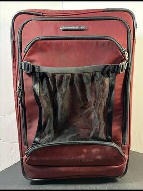 Briggs & Riley Transcend 21" Upright Wheeled Exp Carry On Suitcase Red TU322X-40